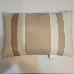 Madison Park Hamilton Decorative Pillow 12x18 Tan Cream